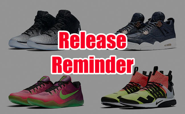 Sneakers Release September 15 17 2016