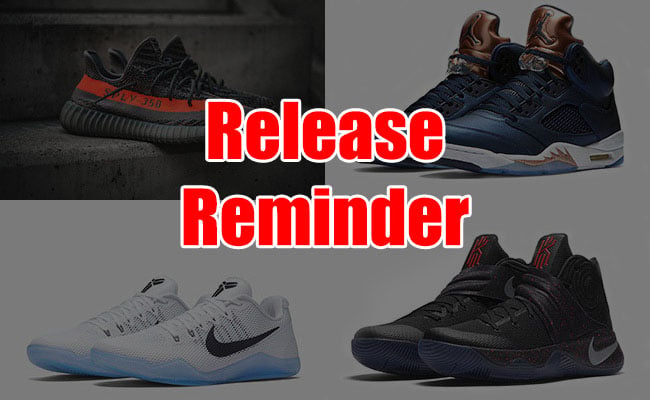 Sneakers Release September 22 24 2016