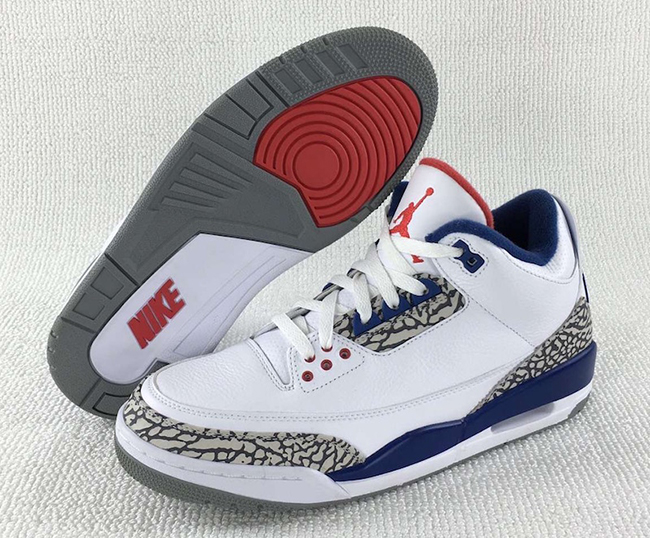 True Blue Air Jordan 3 OG