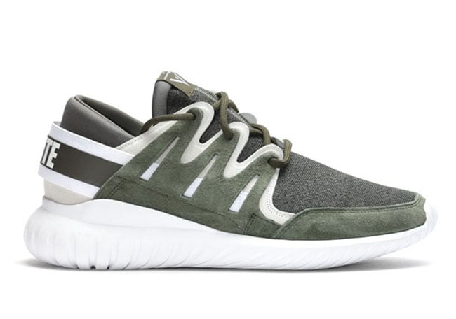 White Mountaineering x adidas Tubular Nova Olive Green