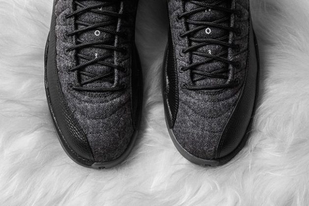 jordan 12 wool grey
