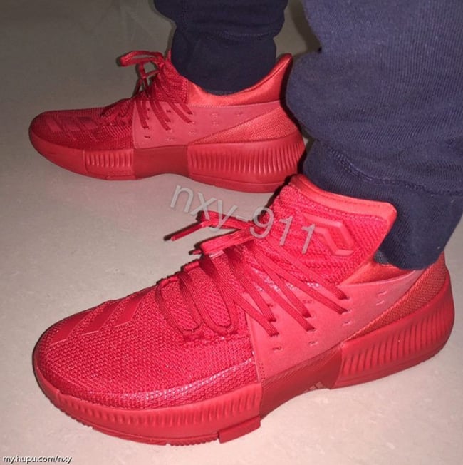 adidas D Lillard 3 Red