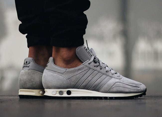 adidas la trainer black grey