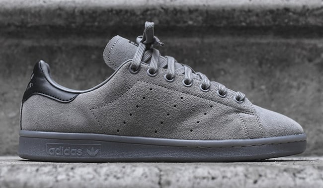 chilly Susceptible to Oar adidas Stan Smith Grey Suede | SneakerFiles