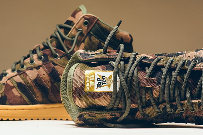 adidas Top Ten Hi Camo Gum