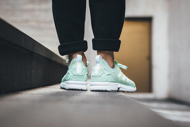 adidas ZX Flux Primeknit Vapour Green | SneakerFiles