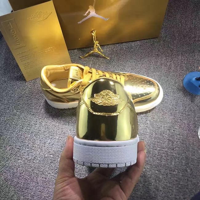 Air Jordan 1 Low Pinnacle Gold Release Date