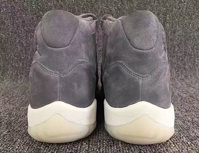 jordan 11 grey suede for sale