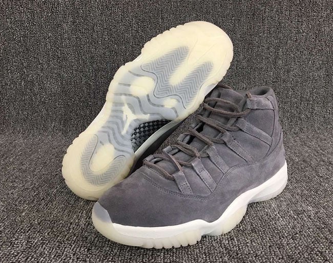 Air Jordan 11 Grey Suede