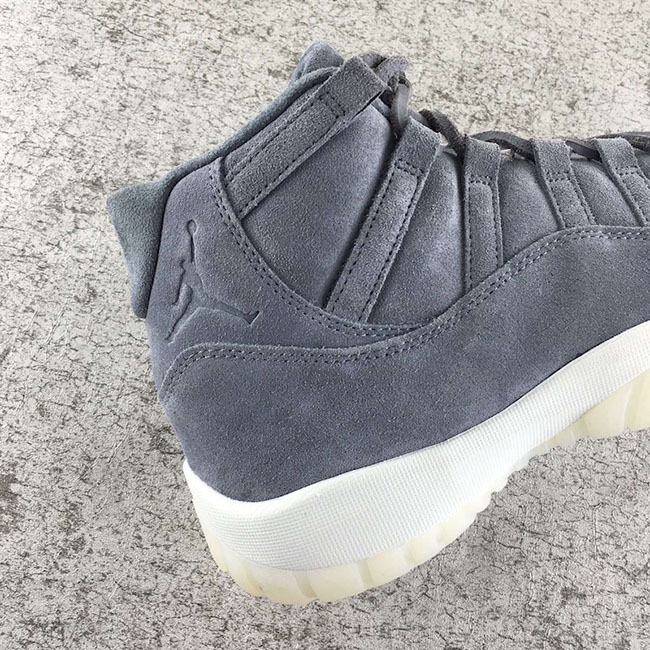 Air Jordan 11 PRM Suede Grey