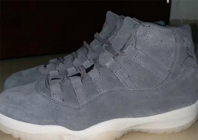 Air Jordan 11 PRM Suede Grey