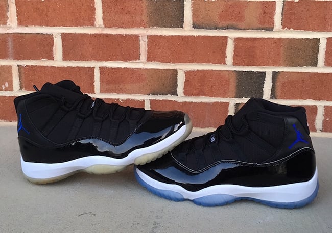 Air Jordan 11 Space Jam 2009 vs 2016 Comparison