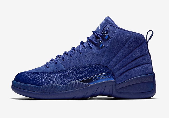 Air Jordan 12 Blue Suede Deep Royal