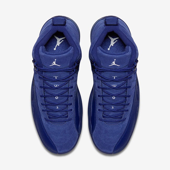 Air Jordan 12 Blue Suede Deep Royal