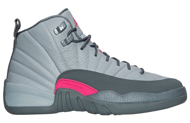 Air Jordan 12 Grey Pink