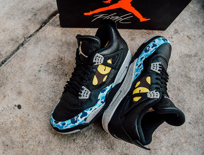 Air Jordan 4 Bape Custom