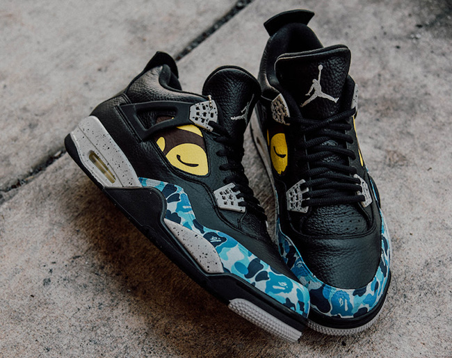 Air Jordan 4 Bape Custom