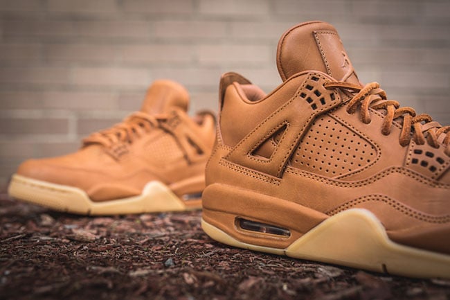 Air Jordan 4 Retro Premium Ginger Gum Yellow Release