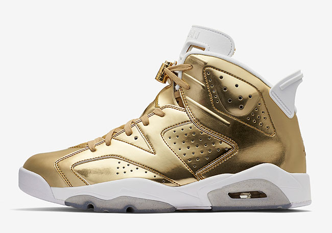 Air Jordan 6 Pinnacle Gold Championship