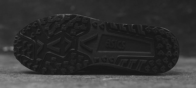 Asics Gel Lyte III Mid Top Boot Black Grey