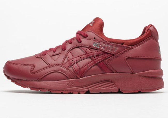 Asics Gel Lyte V Burgundy Leather