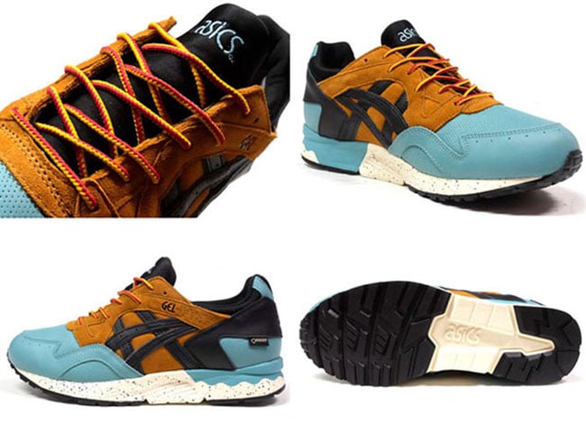 Asics Gel Lyte V Gore-Tex Blue Brown Black