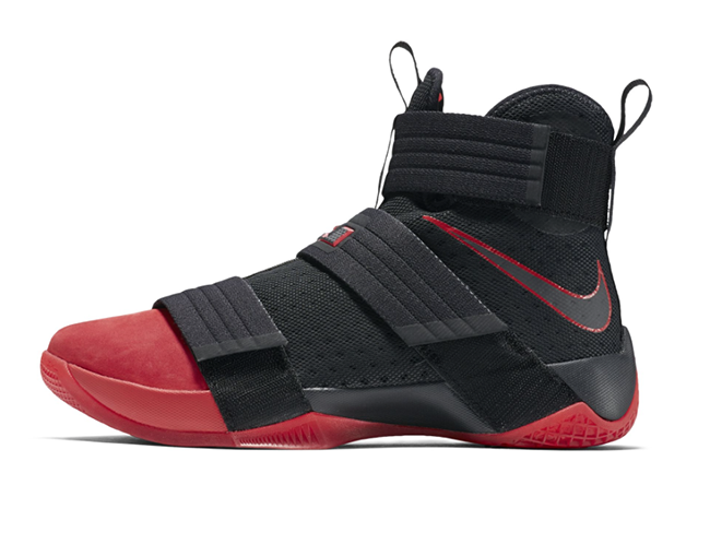 Bred Nike LeBron Soldier 10