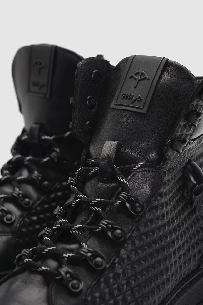 Eat My Dust Apache Black High Top Triple Black