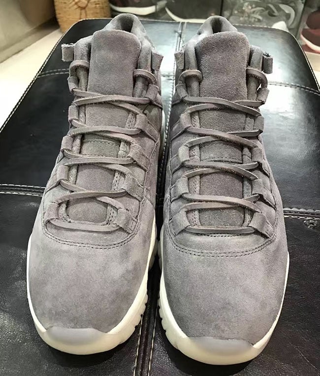 Jordan 11 Cool Grey Suede