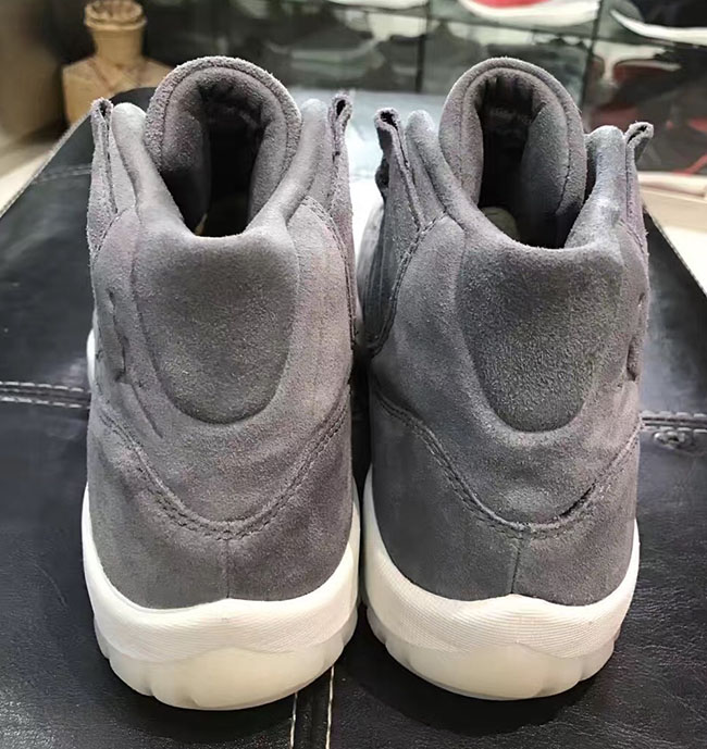 Jordan 11 Cool Grey Suede