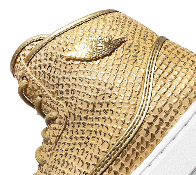 Jordan Jasmine Premium Metallic Gold