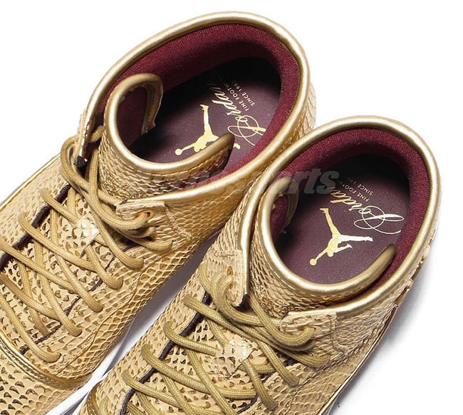 Jordan Jasmine Premium Metallic Gold