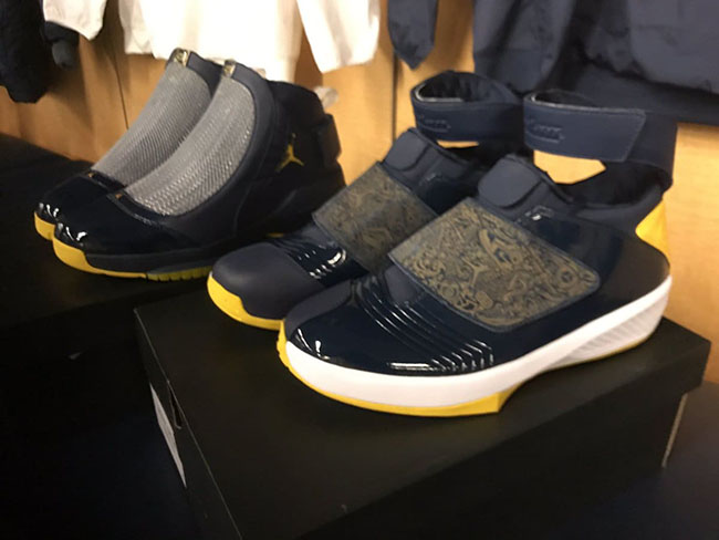 Michigan Air Jordan 19 20 PE