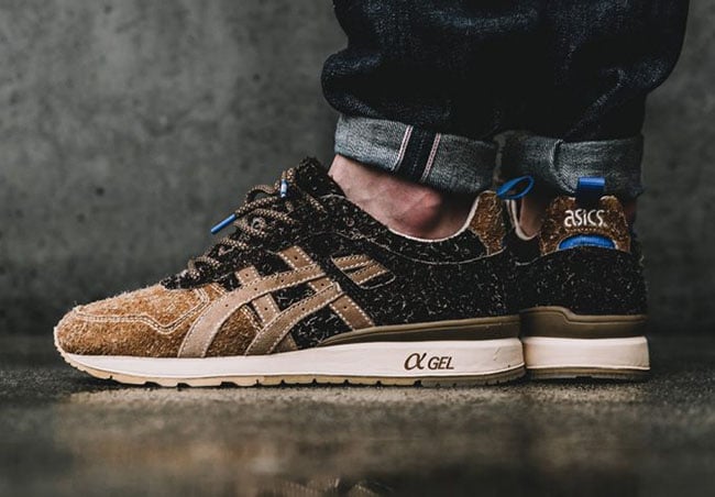 On Feet Photos of the mita sneakers x Asics GT-II ‘Squirrel’