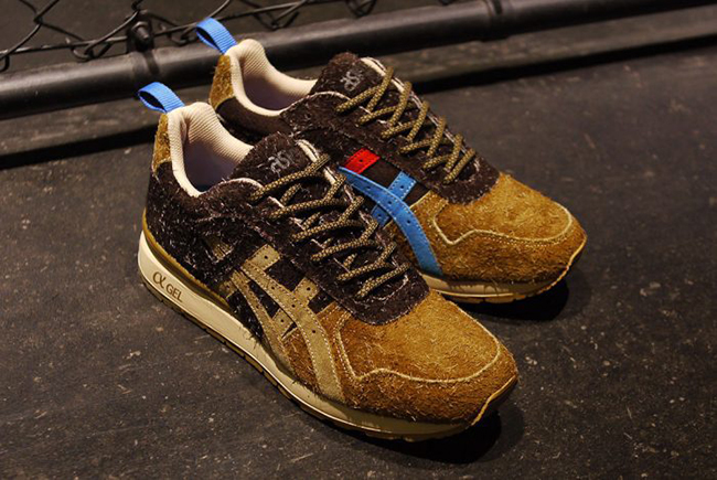 mita sneakers x Asics GT-II Squirrel