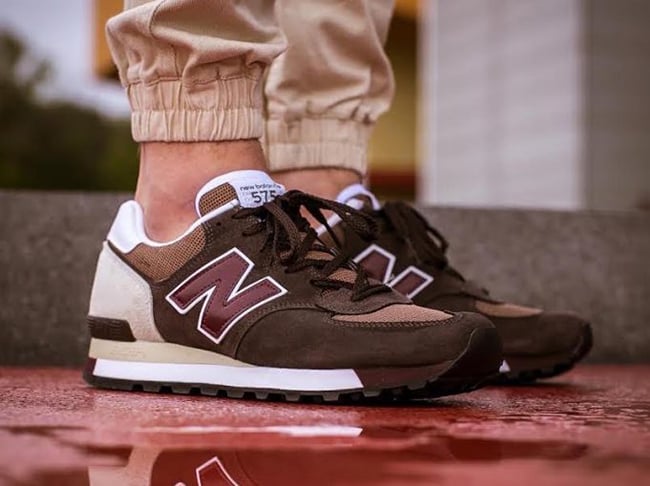 New Balance 575 Made in UK With Shades of Brown