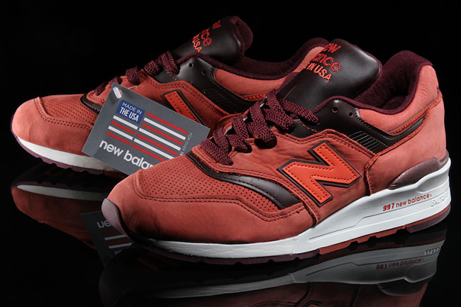 New Balance 997 Clay Red