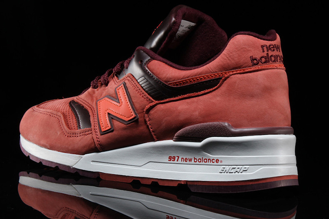 new balance 997 red clay