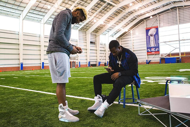 Victor Cruz Odell Beckham Jr Sterling Shepard Nike Mag