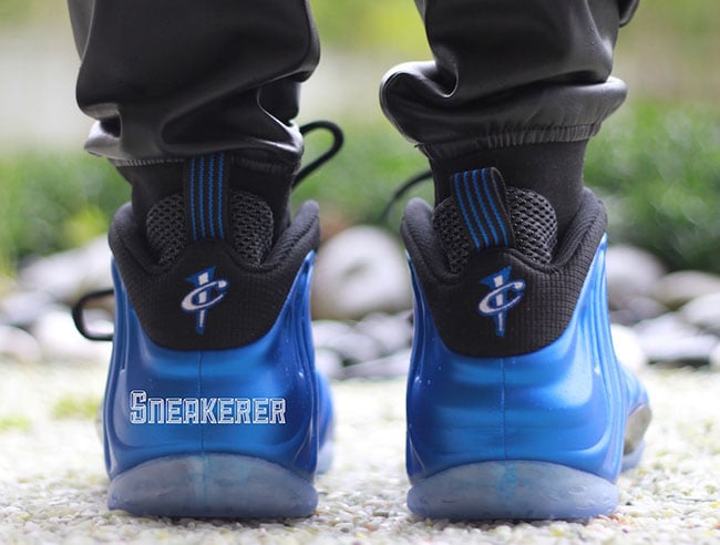 Nike Air Foamposite One XX Royal On Feet