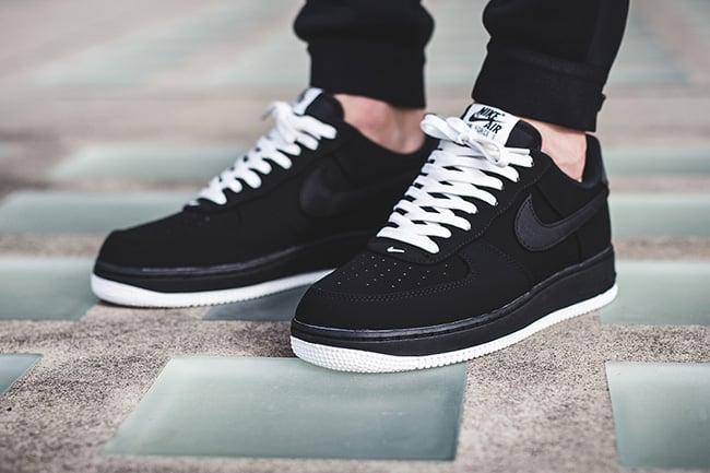 black air forces with white laces