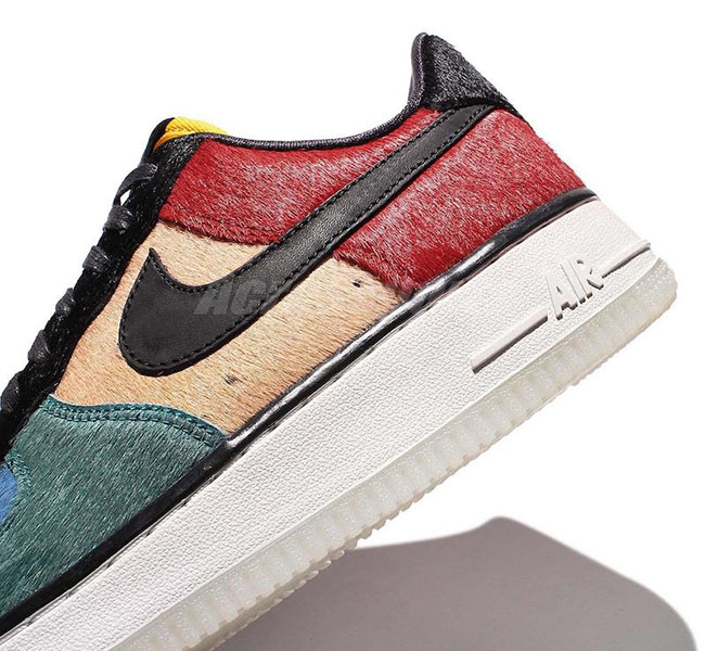 Nike Air Force 1 PRM Multicolor Pony Hair