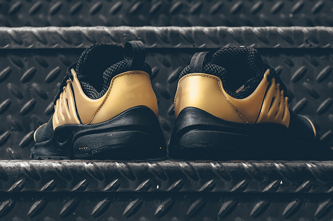 Nike Air Presto Essential Black Metallic Gold