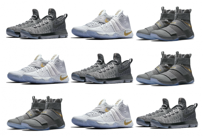 Nike Basketball Battle Grey Collection