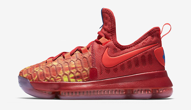 kd 9 fire and ice grade school