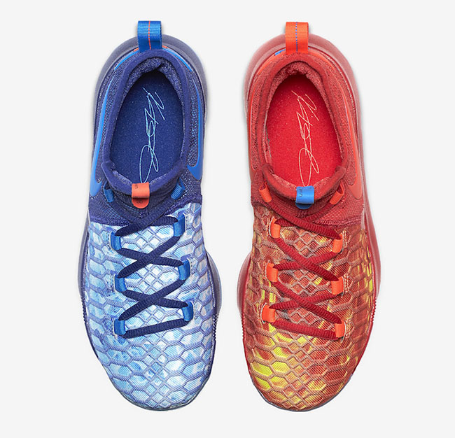 kd 9 fire and ice grade school