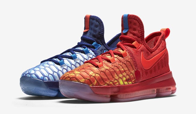 Nike KD 9 Fire Ice Release