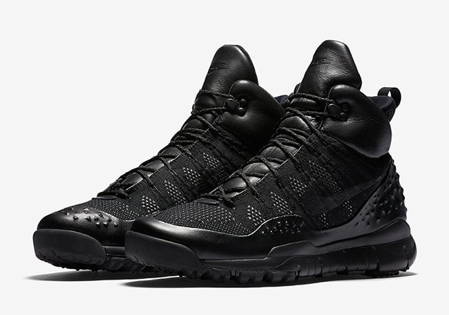 Nike Lupinek Flyknit Triple Black