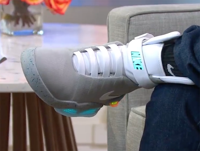 Michael J. Fox Wore the Nike Mag on Good Morning America