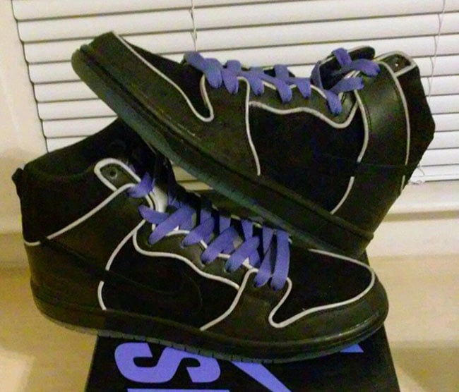 Nike SB Dunk High Purple Box